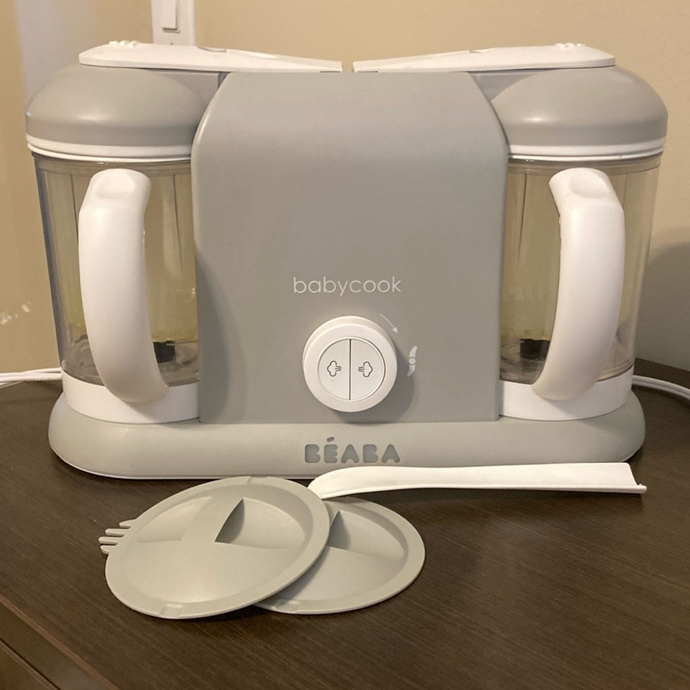 Beaba Babycook Duo in Gray and White